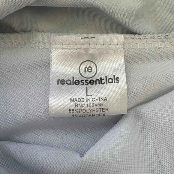 New Real Essentials One Piece Tropical Swimsuit Large - Picture 4 of 4